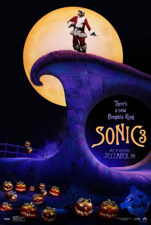 Sonic the Hedgehog 3's poster