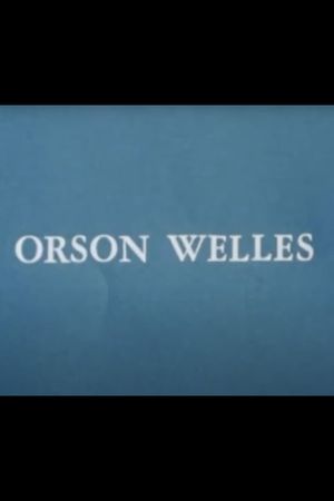 Portrait: Orson Welles's poster