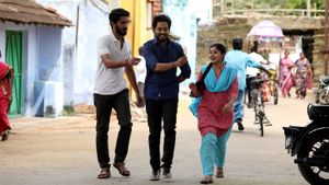 Veeran's poster