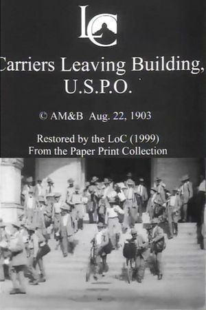 Carriers Leaving Building, U.S.P.O.'s poster