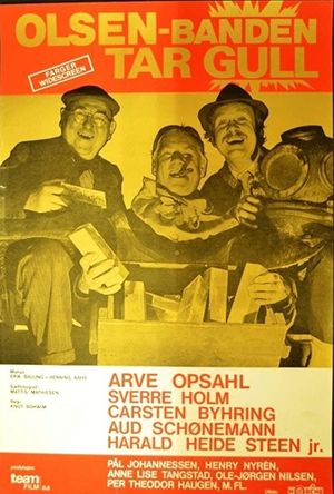 Olsen-banden tar gull's poster