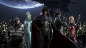 Harlock: Space Pirate's poster