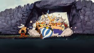 Asterix in Britain's poster