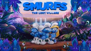 Smurfs: The Lost Village's poster