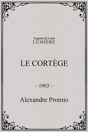 Le cortège's poster