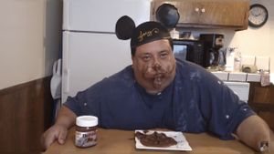 The Nutella Food Challenge.. "Hands Free!"'s poster