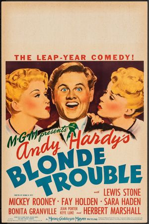 Andy Hardy's Blonde Trouble's poster