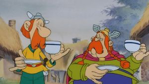 Asterix in Britain's poster