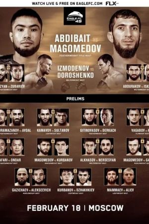 Eagle FC 45: Gitinovasov vs. Magomedov's poster