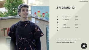 J'ai grandi ici's poster