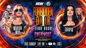 AEW x NJPW Present Forbidden Door's poster