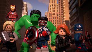 Lego Marvel Avengers: Code Red's poster