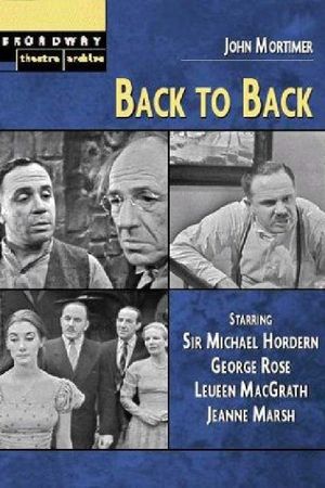 Back to Back's poster