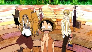 One Piece: Baron Omatsuri and the Secret Island's poster
