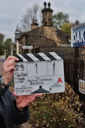 The Railway Children Return's poster