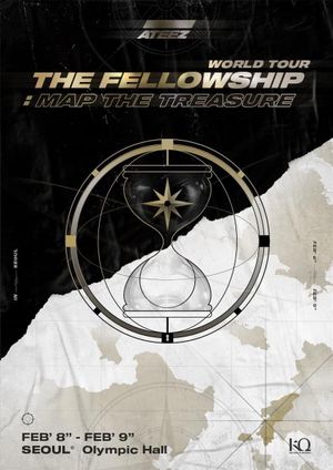 ATEEZ WORLD TOUR [THE FELLOWSHIP: MAP THE TREASURE SEOUL's poster