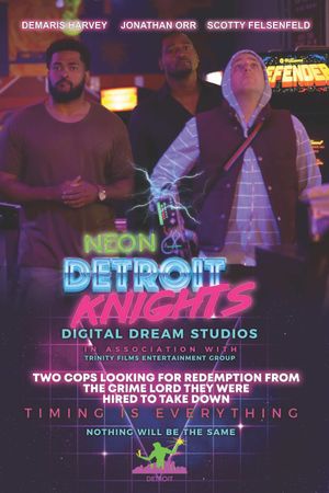 Neon Detroit Knights's poster