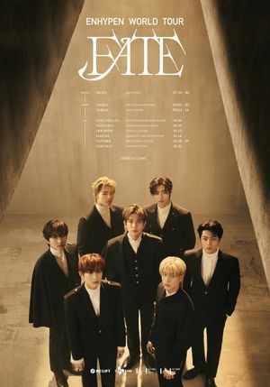 ENHYPEN WORLD TOUR 'FATE' IN SEOUL's poster