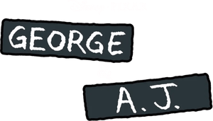 George and A.J.'s poster