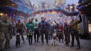The Guardians of the Galaxy Holiday Special's poster