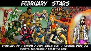 Bar Wrestling 9: February Stars's poster