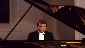 Emil Gilels Recital's poster