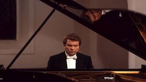 Emil Gilels Recital's poster