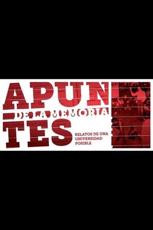 Apuntes de la Memoria's poster