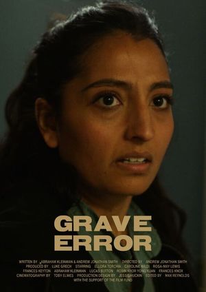 Grave Error's poster