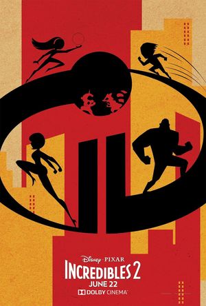 Incredibles 2's poster