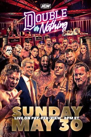 AEW Double or Nothing's poster