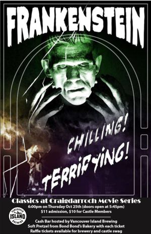 Frankenstein's poster