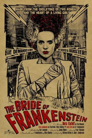 Bride of Frankenstein's poster