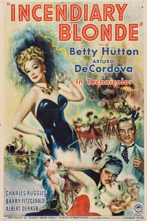 Incendiary Blonde's poster