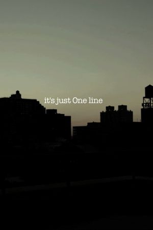 it's just One line's poster