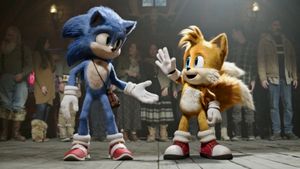 Sonic the Hedgehog 2's poster