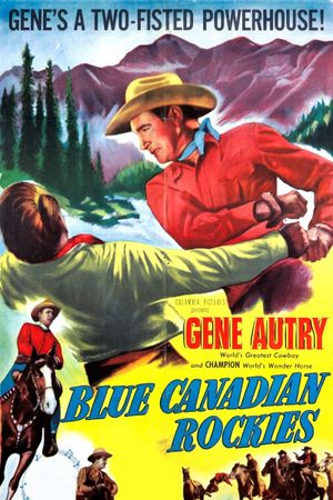 Blue Canadian Rockies's poster