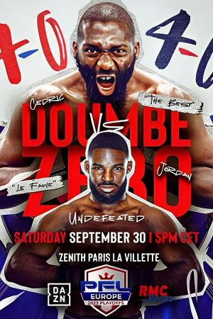 PFL 2023 Europe #3: Playofḟs - Doumbé vs. Zébo's poster