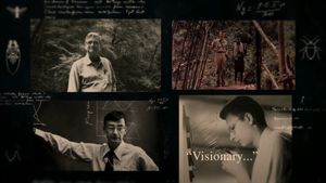 E.O. Wilson – Of Ants and Men's poster