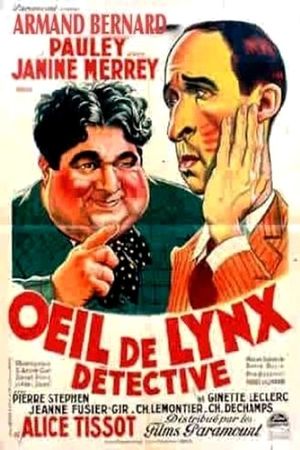 Oeil de lynx, détective's poster