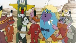 Peter-No-Tail in America's poster