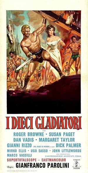 The Ten Gladiators's poster