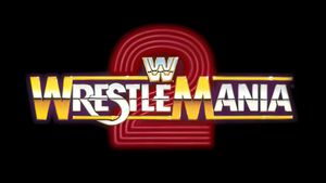 WrestleMania 2's poster