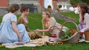 An American in Austen's poster