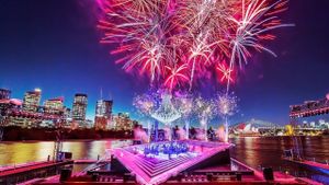 La Traviata on Sydney Harbour's poster