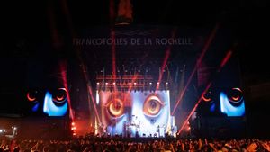 Jean-Michel Jarre : Francofolies de La Rochelle's poster