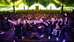 Omnium Gatherum: Alcatraz Festival's poster