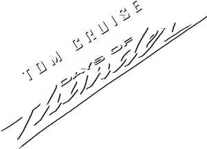 Days of Thunder's poster