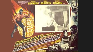 Blue Demon contra cerebros infernales's poster