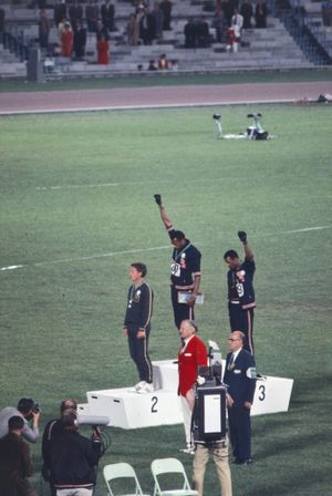 Black Power Salute's poster